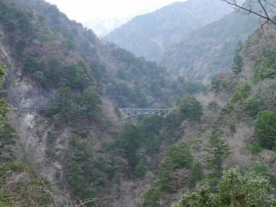 飛龍橋（寸又峡）の写真