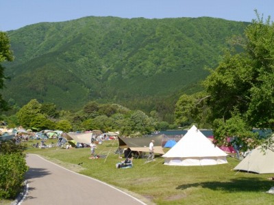 田貫湖キャンプ場の写真