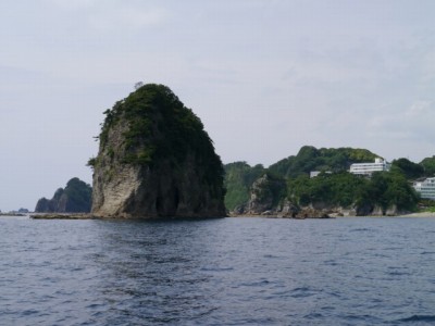 三四郎島のトンボロの写真