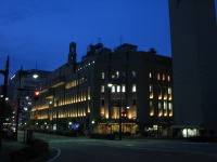 富山駅周辺の夜景